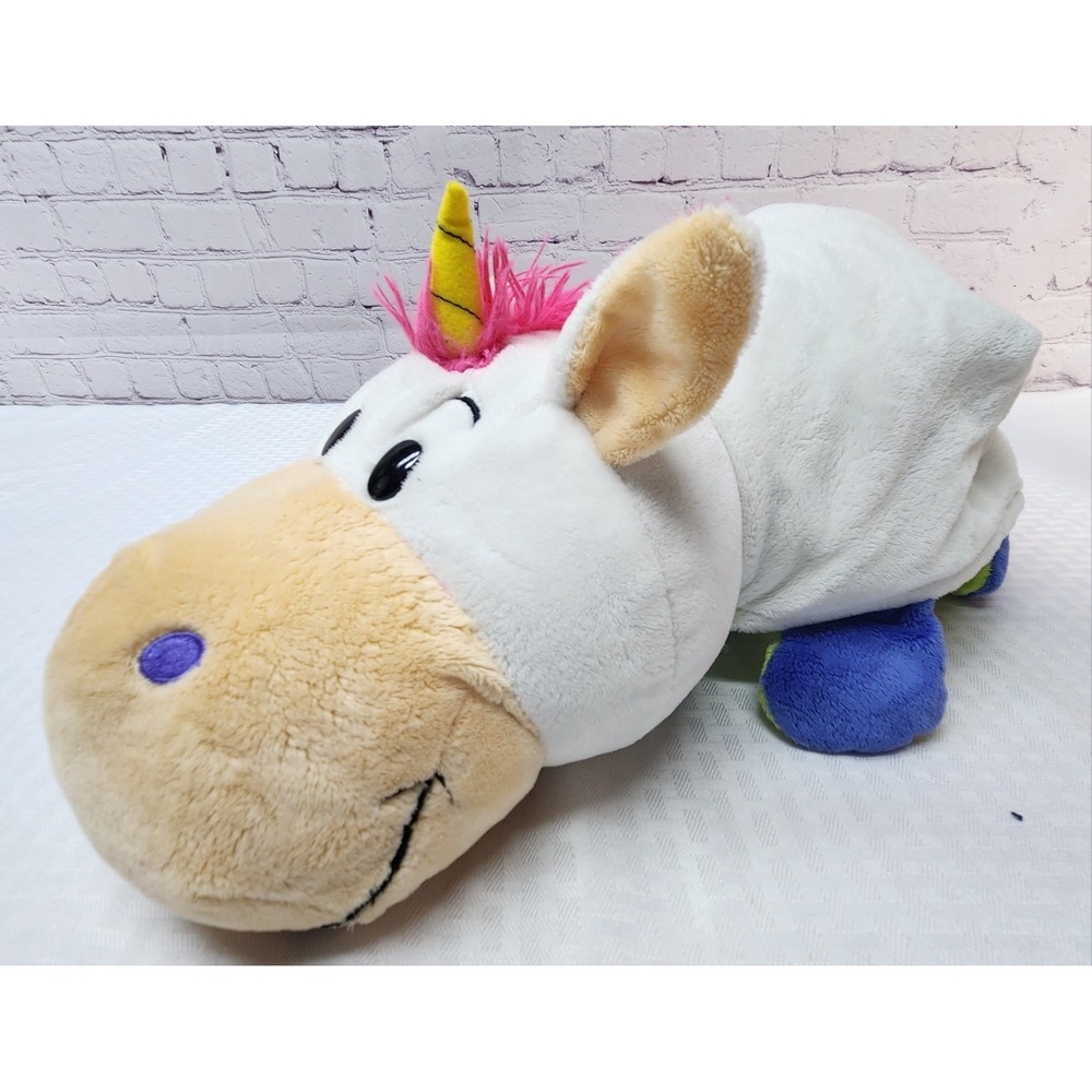 Flipazoo Flip A Zoo Imogen Dragon Persephone Unicorn Plush Stuffed Toy